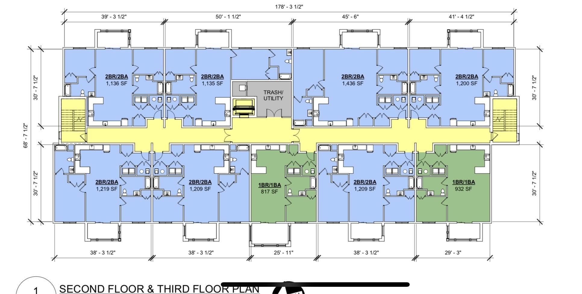 One bedroom floor plans